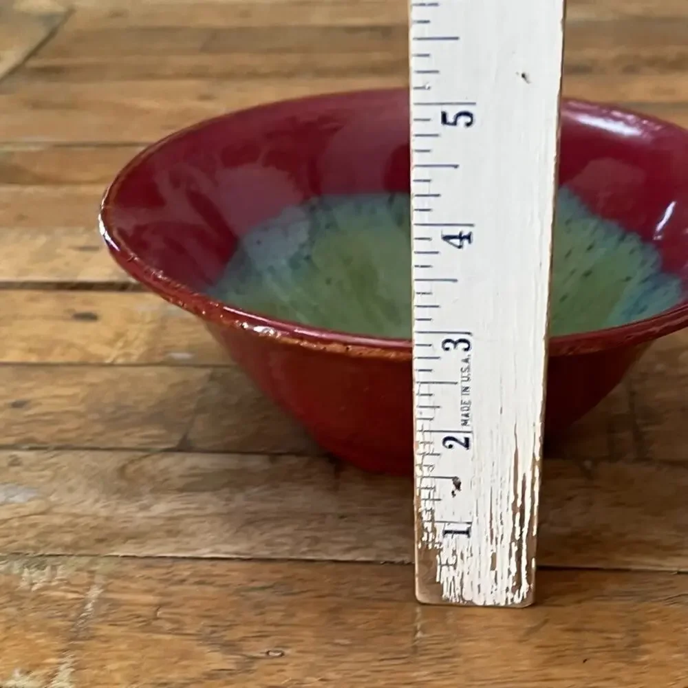 Studio Art Pottery Hand Thrown Ceramic Bowl 7